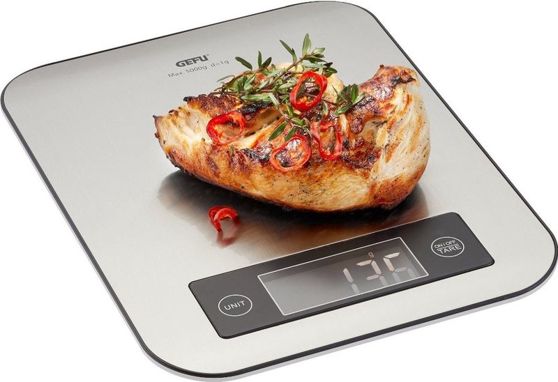 Gefu - Score - Keukenweegschaal - Bluetooth - 1g tot 5kg - Inclusief App