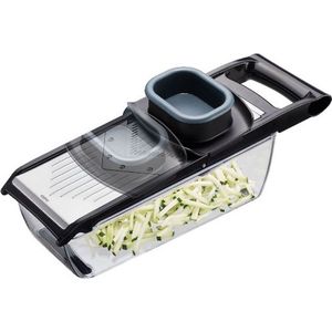Julienne Mandoline met Opvangbak, 2 Opzetstukken, RVS, Kunststof - GEFU | COLLECT