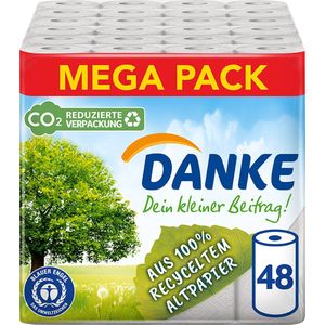 DANKE Keukenpapier 3-laags- 12x4 ROLLEN - Voordeelverpakking