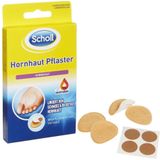 Scholl - Eeltverwijderaar - 4 Pantserpatches - Actief en Beschermend