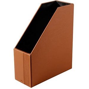 Bureaugarnituren en bureau-accessoires van leer Staande verzamelaar terracotta