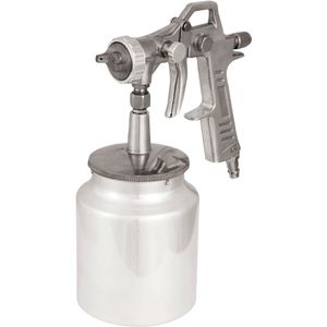 EINHELL Druckluft-Farbspritzpistole mit Saugbecher, 1 L
