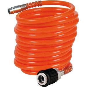 Originele Einhell spiraalslang 4 m (compressoraccessoires, binnendiameter 6 mm, 4 m lengte)