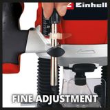 Einhell Elektrische Bovenfrees TE-RO 1255 E - 1200 W - 6 en 8 Mm Spantang - Snelheidsregeling