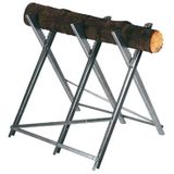 Einhell - Kettingzaagstandaard - Zilver - Max. 150 kg - Inklapbaar - 3 Werkhoogtes