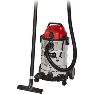 Einhell Elektrische Nat-/Droogzuiger TC-VC 1930 SA - 1500 W - 190 mbar - 30 L - Incl. diverse accessoires - Kunststof slang - 2-delige kunststof buis