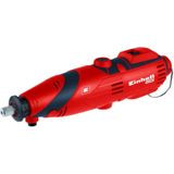 Einhell Slijp- en Graveer machine TC-MG 135 E - 135W - Elektronische toerentalregelaar: 10000-32000 t/min - Flexibele as - Incl. 189 accessoires in opbergkoffer