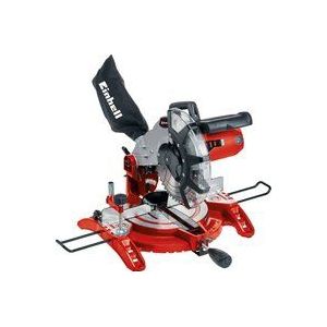 Einhell Elektrische Afkort-Verstekzaag TC-MS 2513 L - 1600 W - Ø250 mm - Maximale zaagbreedte: 130 mm - Zwenkbare zaagkop: 45° - Incl. 48 tands zaagblad