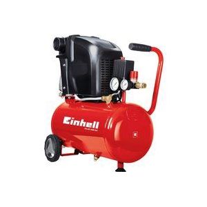 Einhell Elektrische Compressor TE-AC 230/24/8 - 1500 W - 8 bar - 24 L tank - Aanzuigcapaciteit: 230 l/min - Oliegesmeerd