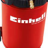 Einhell Elektrische Compressor TC-AC 200/30/8 OF 1100 W - 8 bar - 30 L tank - Aanzuigcapaciteit: 200 l/min - Olievrij