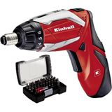 Einhell - Accuschroevendraaier - Rood - Lithium-ion Batterij - 32-delige Bitset