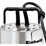 Einhell Vuilwaterpomp GC-DP 1020 N (1000 W, 18000 L/h, draaghandgreep, traploos instelbare vlotterschakelaar, behuizing van RVS, incl. universele slangaansluitingen)