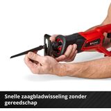 Einhell TE-AP 18 Li Accu Reciprozaag Machine (body) 18V Li-ion