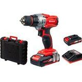 Einhell Accu Boor-/Schroefmachine TE-CD 18/2 Li Kit - Power X-Change - 18 V/Li-ion - 44 Nm - 0-350/0-1.250 t/min - 10 mm snelspanboorkop - Incl. 2x 1.5 Ah accu en lader