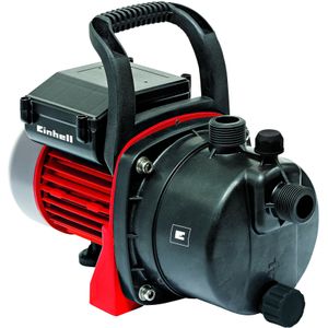 Einhell Tuinpomp KIT GC-GP 6538 Set (650 W, maximale levercapaciteit 3800 L/h, maximale druk 3.6 bar, aan/uit-schakelaar, watervulplug, wateraflaatplug, draaghandgreep, incl. zuigslang 7 m)