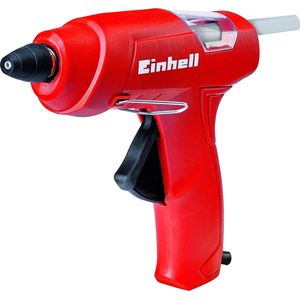 Einhell Lijmpistool TC-GG 30 (mechanische toevoer, kijkvenster, montagebeugel, incl. standaard, vlak, verlengstuk, 3 lijmstiften), (l x b) 163 mm x 60 mm, rood
