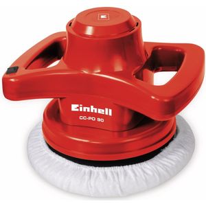 Einhell Polijstmachine CC-PO 90 - 90 W - 3.700 t/min - Ø240 mm - Incl. 2x polijstdoek (1x textiel en 1x synthetisch)