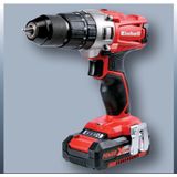 Einhell Accu Power Tool Kit TE-TK 18 Li Kit - Power X-Change - 18 V/Li-ion - Accu Klopboormachine/Accu Slagschroefmachine - Incl. 2x 2.0 Ah Accu en lader