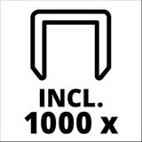Einhell Elektrische Nietmachine TC-EN 20 E (220-240  - Blaast Bij Min. 2 - Incl. 1000 Nietje
