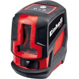 Einhell Kruislijnlaser TC-LL 2 - Werkbereik 8 m - Horizontaal & verticaal - Nivelleringsbereik 4 ° - Incl. universele klem - Incl. praktische opbergtas