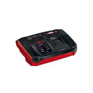 Einhell Boosterlader - Power X-Change - 18 V - Laadvermogen: 6A - Boost-modus voor snel laden - Geïntegreerde wandhouder - Geschikt voor alle Power X-Change Accu's