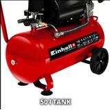 Einhell TC-AC 420/50/10 V Pneumatische compressor 50 l 10 bar