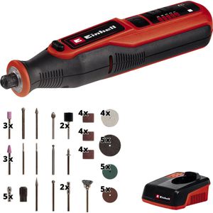 Hi-Spec Mini Amoladora Herramientas Rotativas Electrica de 170W con 120 Accessorios. Herramienta Rotativa Multifuncional Velocidad de hasta 35.000 rpm. Para Manualidades, Cortar, Lijar, Pulir, Grabar
