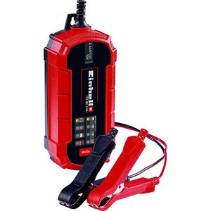 Einhell Batterijlader CE-BC 2 M (intelligente acculader met microprocessorbesturing voor verschillende batterijtypes, o.a. auto/motor, max. 2 ampère laadstroom)