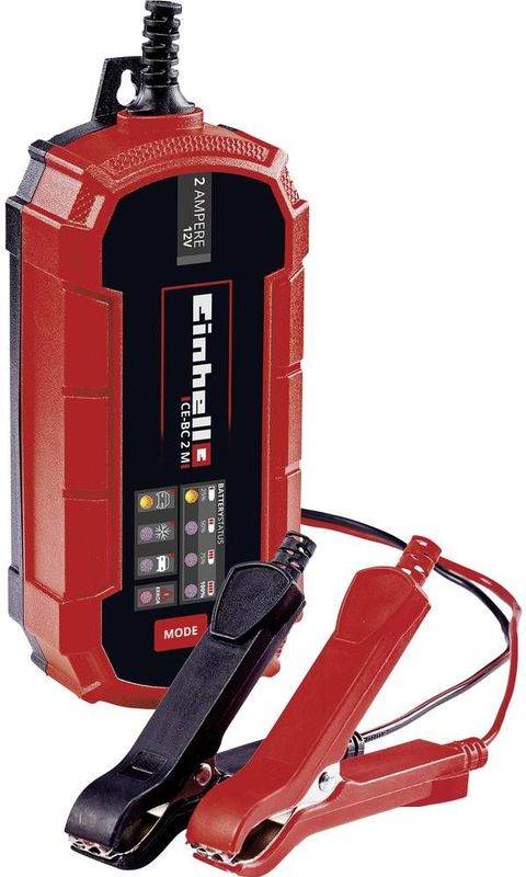 Einhell - CE-BC 2 M - Acculader - 12 V - Max. Laadstroom 2 A - Geschikt voor Gel en AGM