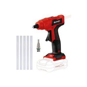 Einhell accu lijmpistool TE-CG 18 Li Solo Power X-Change (Li-ion, gebruiksklaar in 120 seconden, incl. 5 lijmpatronen + vlak lijmmondstuk, zonder accu en lader)