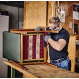 Einhell Pneumatische Tacker TC-PN 50 - Inclusief 1500 Nieten en 2000 Spijkers