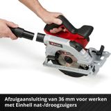 Einhell Professionele draadloze handcirkelzaag TP-CS 18/190 Li BL-Solo Power X-Change (18 V, Ø190 mm zaagblad, borstelloos, 65 mm zaagdiepte, afstellen zonder gereedschap, zonder batterij)