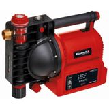 Einhell GE-AW 1042 FS automatische irrigatiepomp (1.050 W, water-/vuil-/zuigniveau-indicatoren, vacuümbeveiliging, brand-/thermische beveiliging), rood/zwart