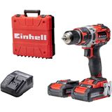 Einhell TE-CD 18/50 Li-i BL Power X-Change Accu-slagboorschroevendraaier (Li-Ion, 18 V, elektronische dimmer, inclusief 2 x 2,0 Ah Power X-Change accu's en snellader)