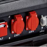 TC-PG 35/E5 - Stroomgenerator - Zwart - 4-Takt - 2600 Watt Continu Vermogen