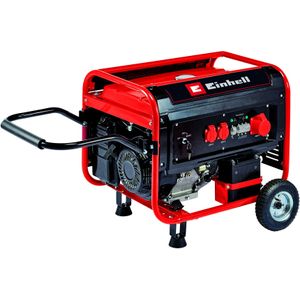 Einhell Einhell TC-PG 55/E5 Benzin-Generator mit 2x230V und 1x400V Steckdose 5500 Watt