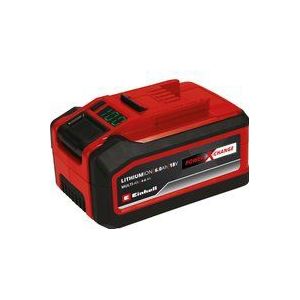 Einhell 4.0-6.0 Ah Plus Accu - Power X-Change - 18 V/Li-ion - Max. vermogen: 1350 W - Active Accu Management Systeem - PLUS-Technologie - MULTI-Ah Technologie: 6.0 Ah voor max. gebruiksduur of 4.0 Ah voor max. levensduur