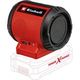 Einhell Accu-luidspreker TC-SR 18 Li BT Power X-Change - Draadloze Speaker (Li-Ion, 18V, 10m Bluetooth, 85 dB, Bluetooth 5.0, AUX, USB)