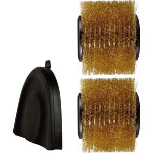 Original Einhell Bürste Ultra (Oberflächenbürsten-Zubehör, passend für Akku-Oberflächenbürste PICOBELLA 18/215, geeignet für raue Steinoberflächen, Arbeitsbreite 19,5 cm)