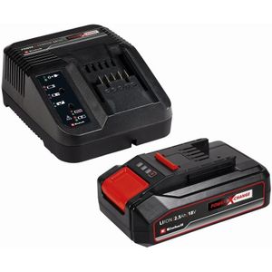 Einhell 18 V/2.5 Ah Power X-Change starter kit - 1x 2.5 Ah Accu en snellader - universeel voor alle Power X-Change machines