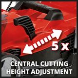 Einhell Akkurasenmäher GE-CM 18/33 Li-Solo, 33 cm Schnittbreite, ohne Akku und Ladegerät