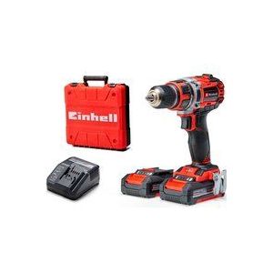 Einhell TP-CD 18/50 Li BL (2x2,0Ah) 4513896 Accu-schroefboormachine 18 V 2 Ah Li-ion Brushless, Incl. 2 accus, Incl. lader, Incl. koffer