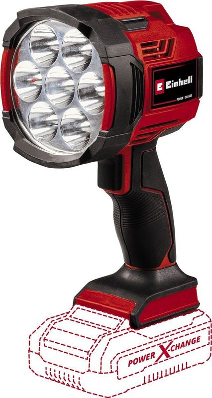 Einhell - TE-CL 18/2500 - Accu Lamp - 18V Li-ion - Lichtstroom 2500lm
