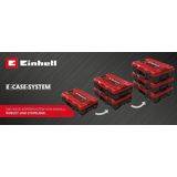 Einhell E-Case S-F - Systeemkoffer - Zwart - Foam Binnenzijde