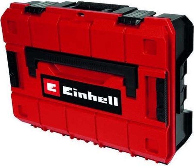 Einhell E-Case S-F - Systeemkoffer - Zwart - Foam Binnenzijde