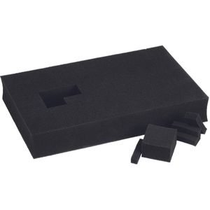 Origineel Einhell Raster foam inzetstukken set voor E-Case Systeem (raster foam als inzetstuk geschikt voor koffer van het Einhell-E-Case System, veilige en aanpasbare opslag voor gevoelige apparaten)