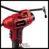 Einhell - Accu Auto Compressor CE-CC 18 Li Solo - Power X-Change - 18 V - Digitale Manometer