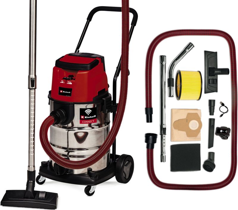 Einhell Professional Accu Nat-/Droogzuiger TP-VC 36/30 S Auto Solo Power X-Change