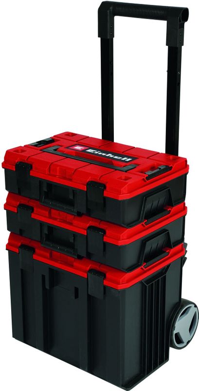 Einhell - E-Case Tower - Systeemkoffer - 3 Koffers - Polypropyleen - Stapelbaar