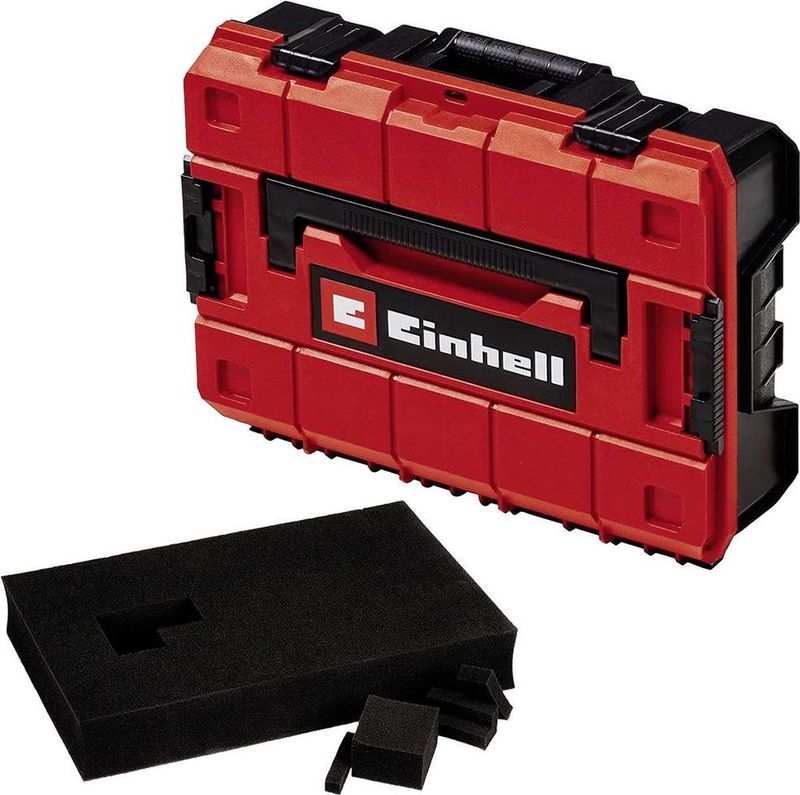 Einhell E-Case S-F 4540019 Transportkoffer Polypropyleen Rood, Zwart (l x b x h) 444 x 330 x 131 mm